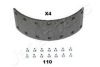 JAPANPARTS GF-110AF Brake Shoe Set